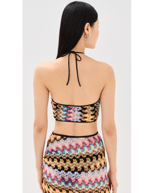 Missoni Black Halter Top