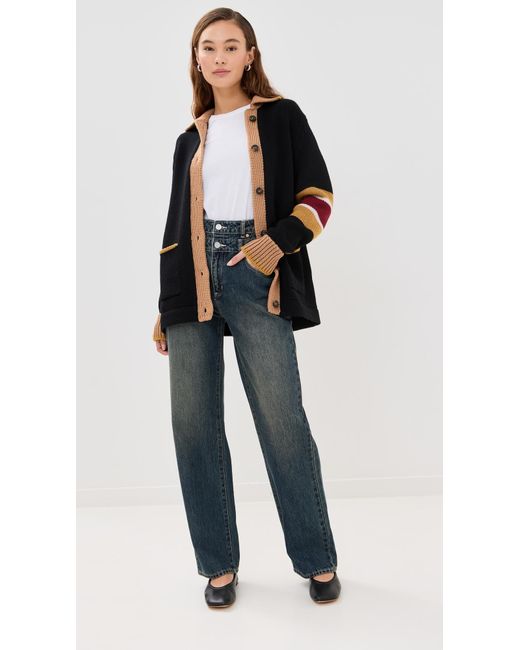 LaDoubleJ Black No Fuss Cardigan
