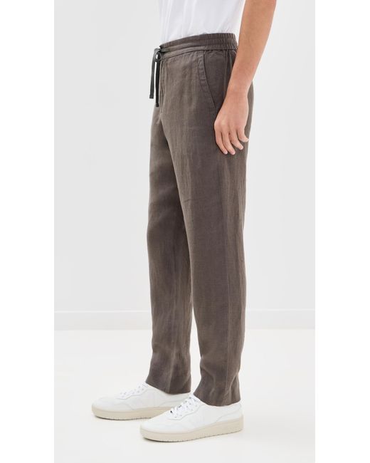 Vince Black Drawstring Pants for men