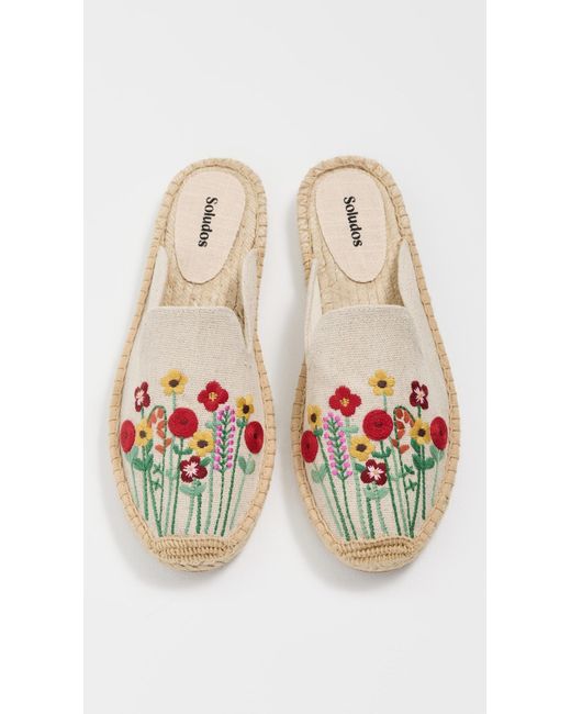 Soludos Black The Smoking Mule Espadrilles