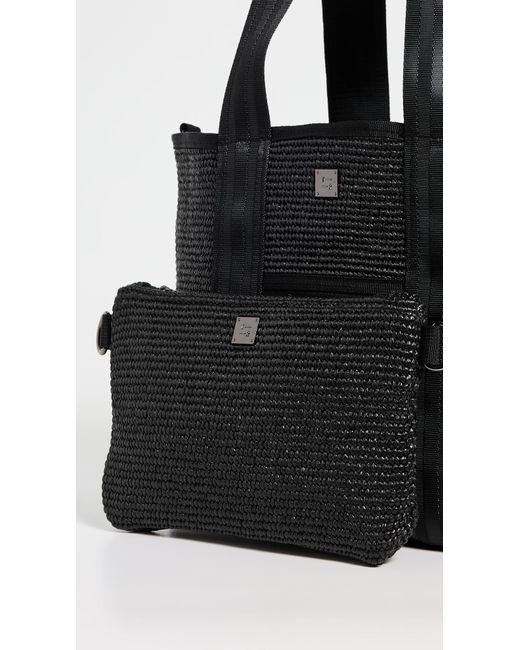 Think Royln Black Capri Tote