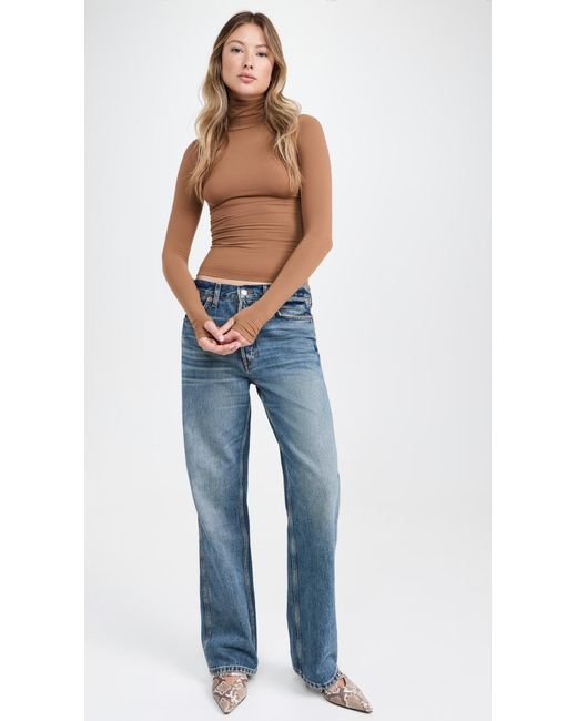 Commando Blue Ballet Body Turtleneck