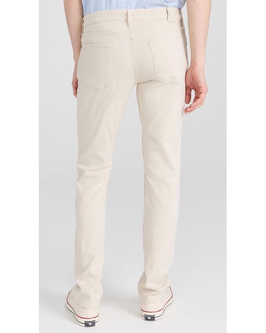 PAIGE Natural Federal Slim Straight In Transcend Pants for men