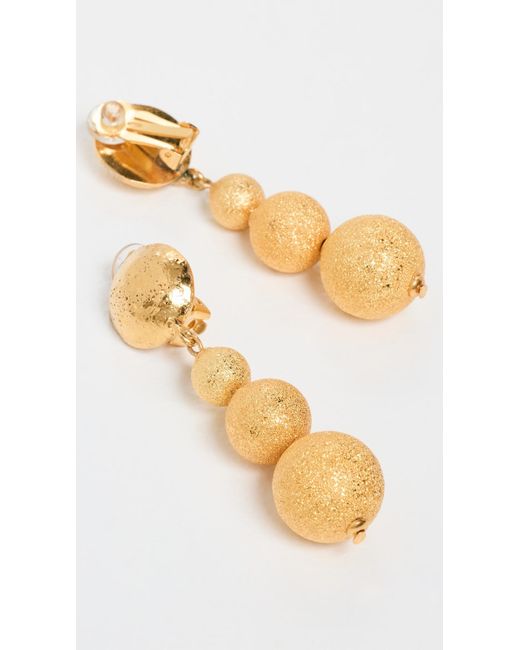 Sylvia Toledano Metallic Sand Bubble Earrings