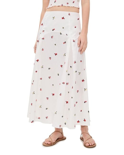 Solid & Striped Natural The Gael Skirt