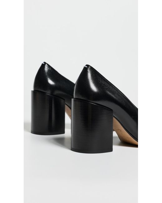 Maison Margiela Black Piped Pumps