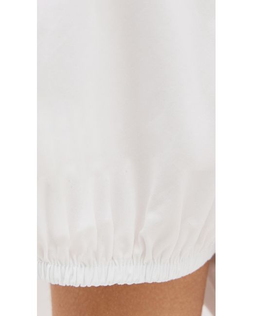 Le Bos White Lillian Blouse