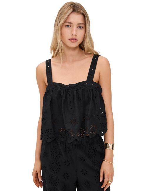 Z Supply Black Dorean Top