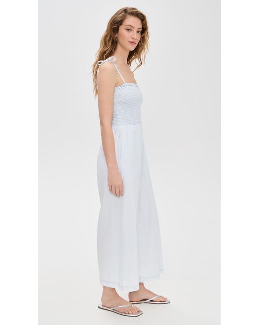 Splendid White Stripe Jumpsuit