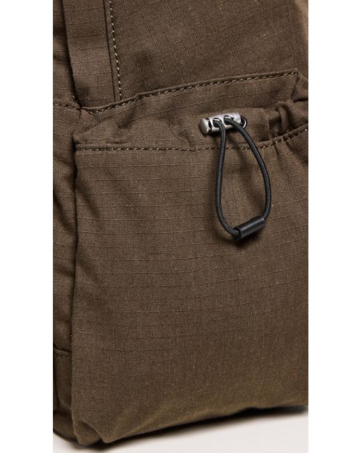 AMI Brown Ripstop Backpack for men