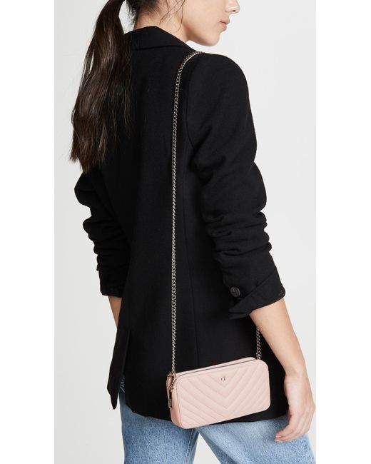 Kate Spade Amelia Double Zip Mini Crossbody Bag in Pink Lyst