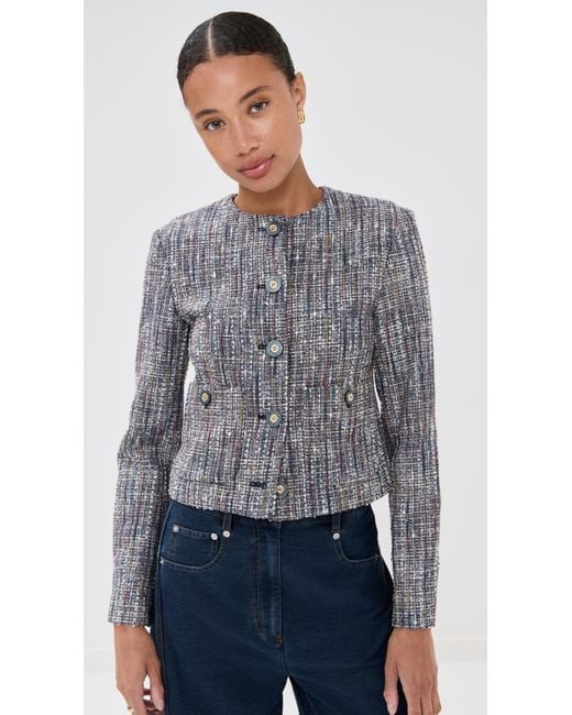 Veronica Beard Blue Andrea Jacket