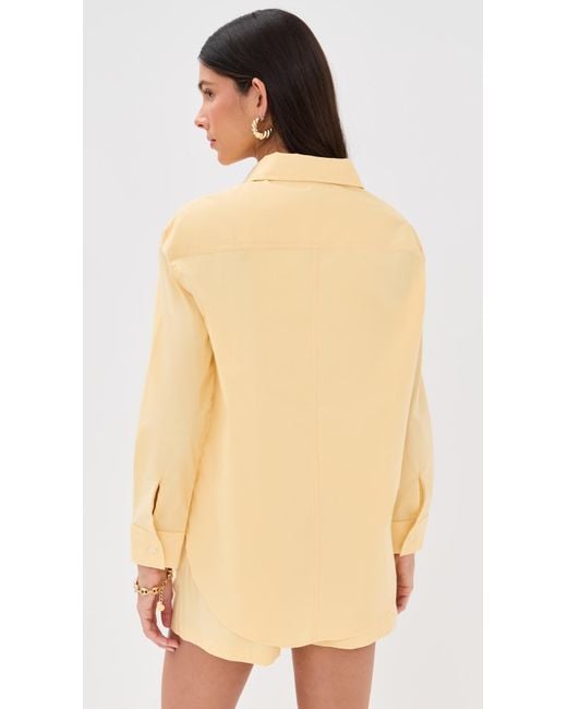Le Bos Orange Cecillia Button Down
