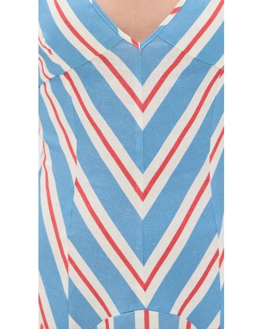 Solid & Striped Blue The Alessio Dress