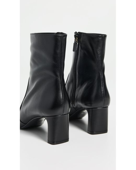 Stuart Weitzman Black Babette Zip Bootie 60Mm