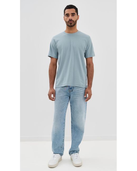 Rag & Bone Blue Pure Pima Tee for men