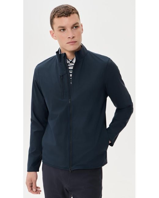 Rhone Blue Long Game Jacket for men