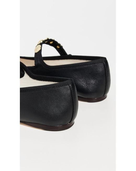 Loeffler Randall Black Chiara Mary Jane Flats
