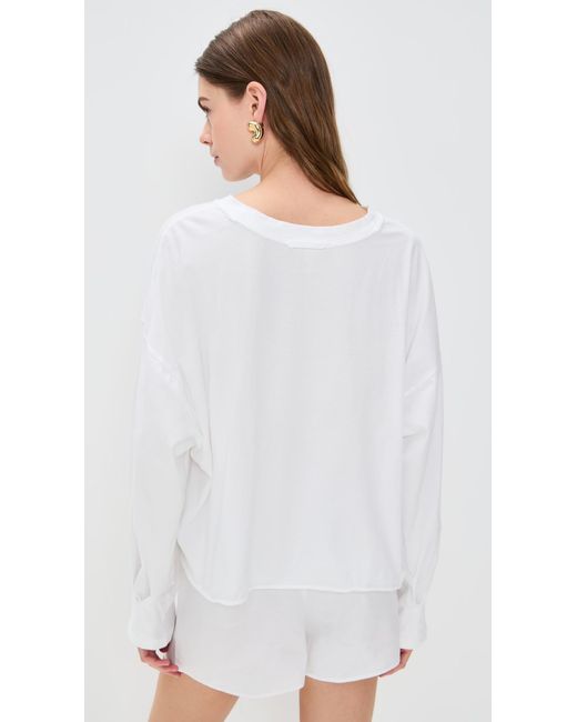 Fp Movement White Inspire Layer Sweatshirt