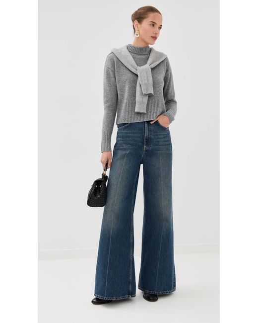 Veronica Beard Gray Andi Sweater