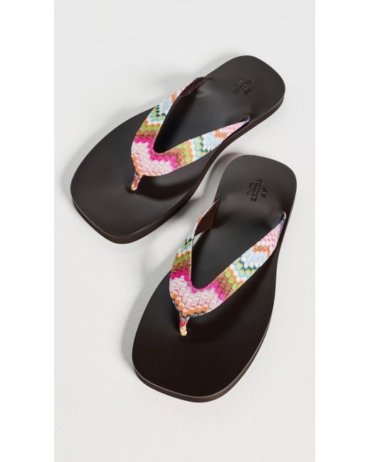 Missoni Black Ruth Sandals