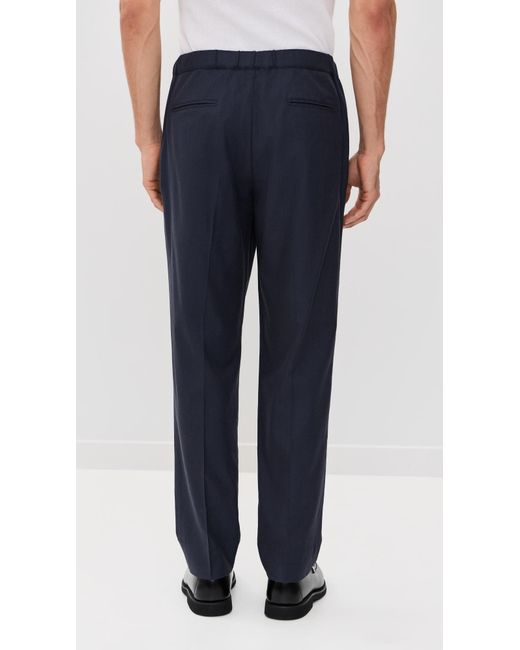 Paul Smith Blue Elasticated Waist Trousers for men
