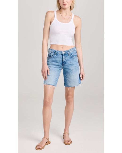 Mother Blue Down Low Undercover Shorts
