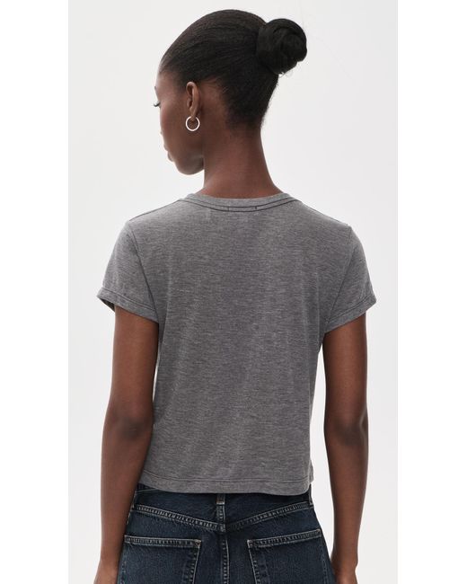 Agolde Gray Adine Tee