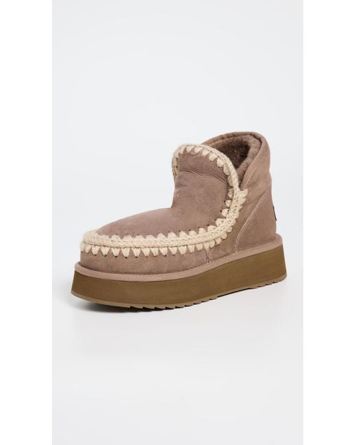 Mou Multicolor Mini Platform Boots