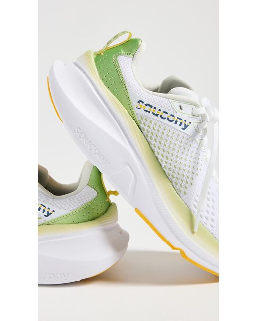 Saucony White Guide 1 Sneakers