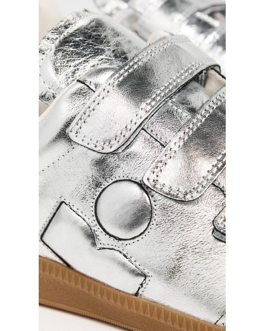 Isabel Marant White Beth Sneaker