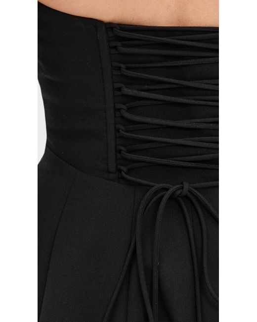 GUIZIO Juliette Halter Dress in Black | Lyst GUIZIO Juliette Halter Dress in Black | Lyst