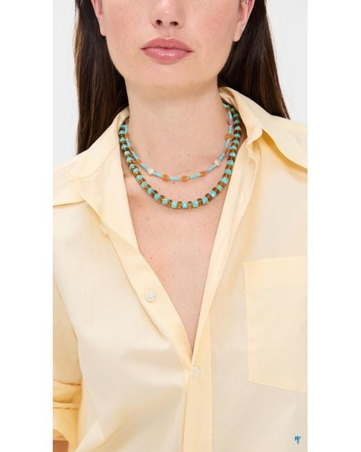 Brinker & Eliza White Laurel Necklace