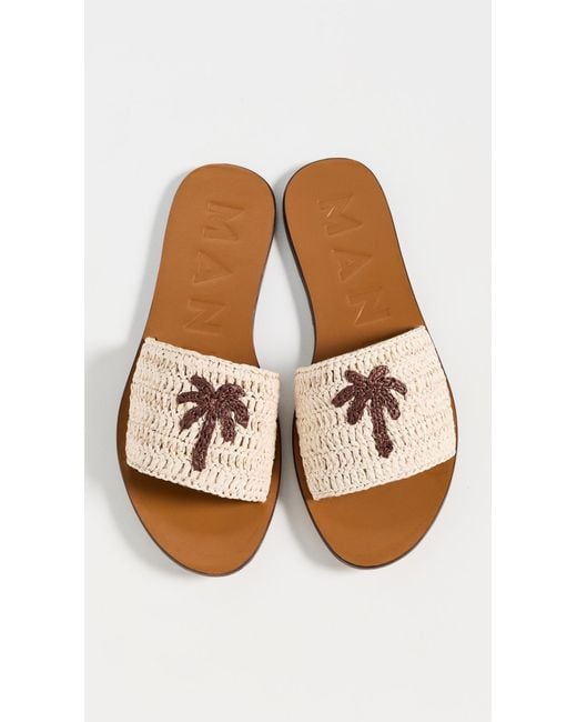 Manebí Black Leather Sandals