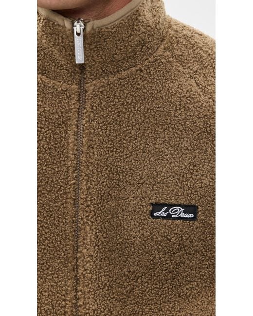 Les Deux Multicolor Creed Teddy Jacket for men