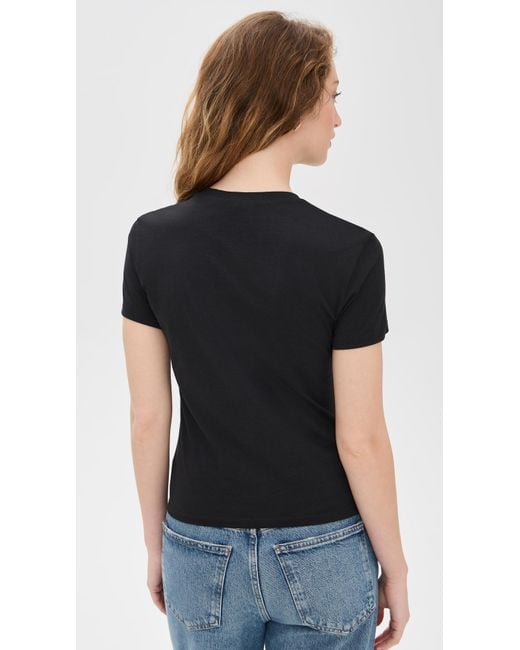 Theory Black Tiny Tee