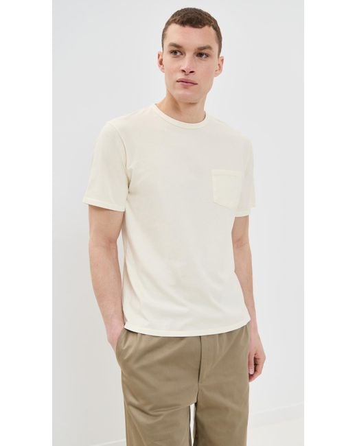 KNICKERBOCKER White Pocket Tee for men