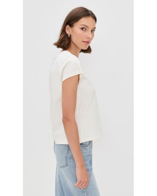 Clare V. White Classic Tee