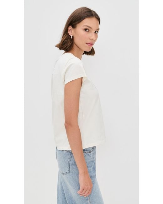 Clare V. White Classic Tee