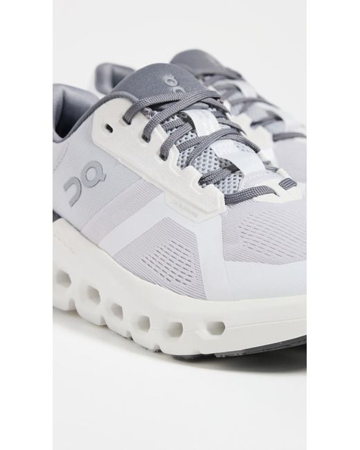 On Shoes White Cloudrunner 2 Sneakers