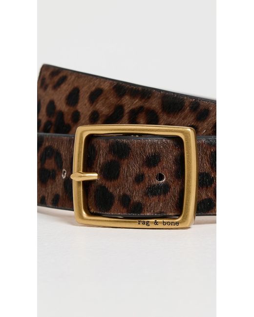 Rag & Bone Black X Boyfriend Belt