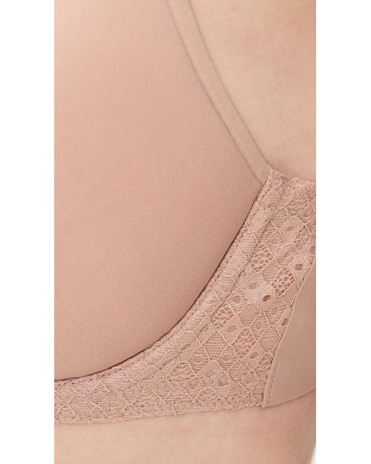 Natori Pink Harmony Smooth Back Underwire Bra