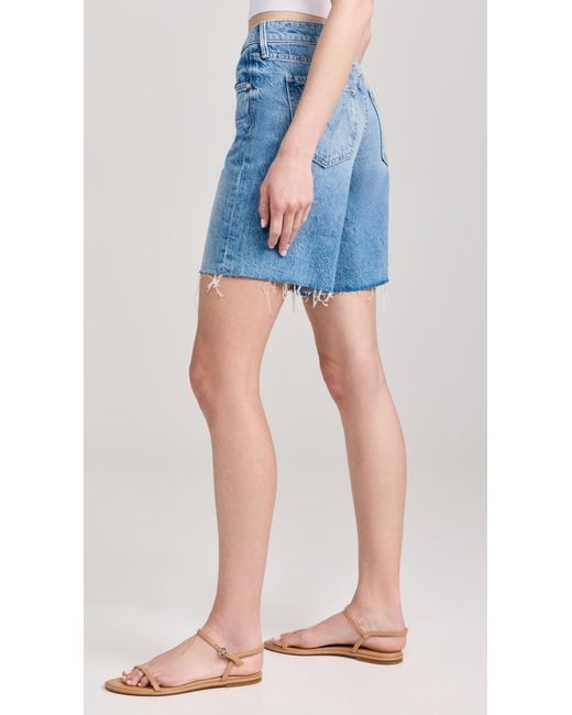 Mother Blue Down Low Undercover Shorts