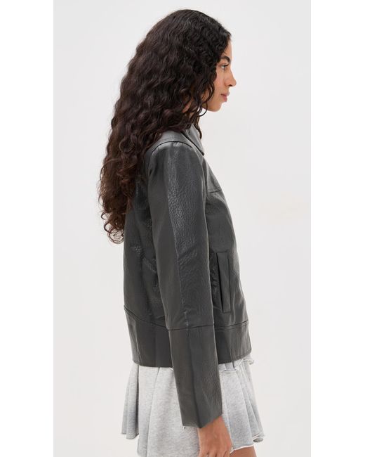 Madison The Label Black Axel Faux Leather Jacket