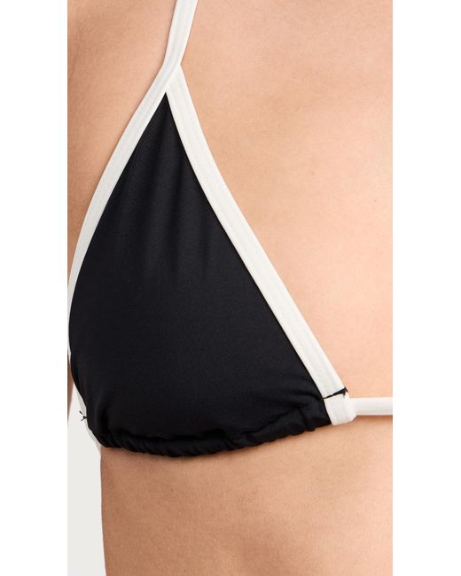 LSPACE Black Pace Apen Bikini Top Bc