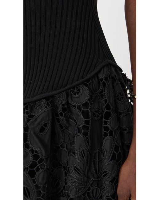 aje atlas knit midi dress Aje Atlas Knit Midi Dress