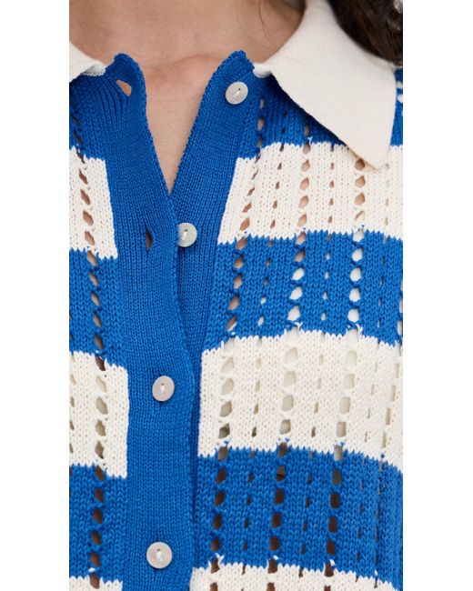 De Loreta Blue Guatemala Blouse