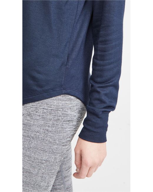 Splits59 Blue Warm Up Pullover Sweatshirt