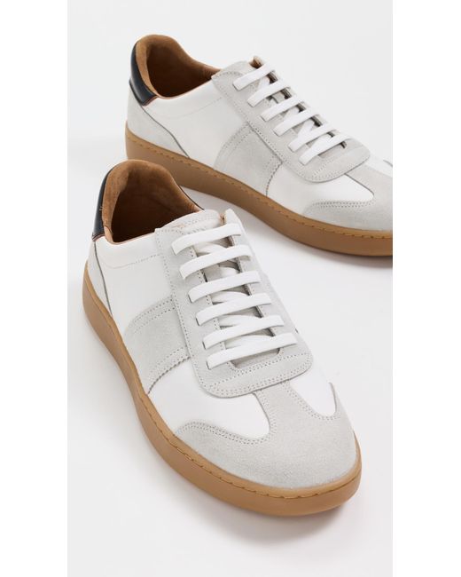 Allen Edmonds White Ludlow Sneakers for men