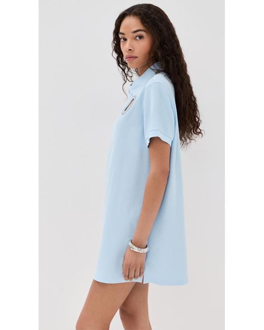 light blue polo dress Modest Simple Royal Blue Off The Shoulder Short Sleeves Satin Long Pro –  cathyprom main image 0